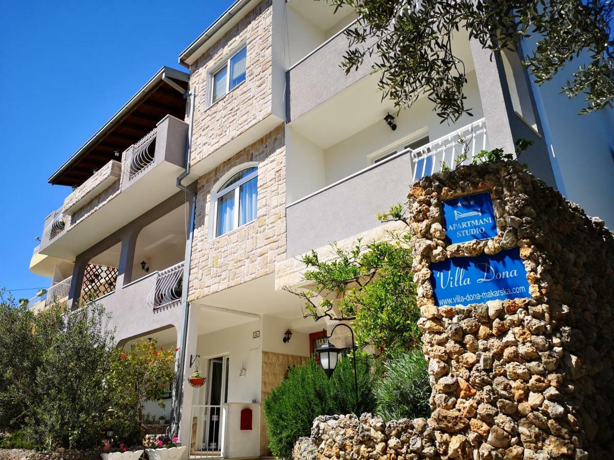 Apartments And Rooms Villa Dona Makarska Ngoại thất bức ảnh